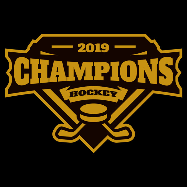Champions Hockey logo template Thumbnail