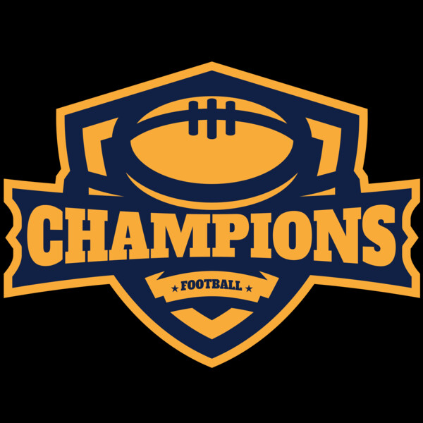 Champions Football logo template Thumbnail