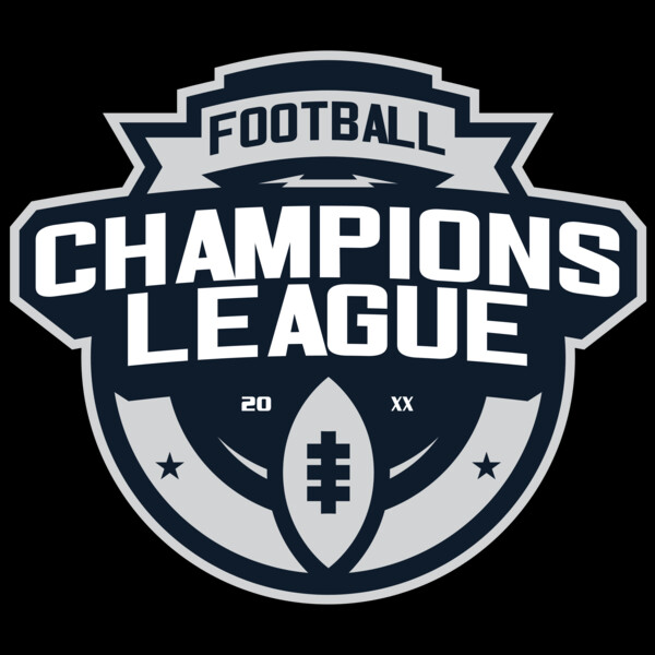 Champions League Football logo template Thumbnail