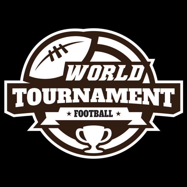 World Tournament Football logo template Thumbnail
