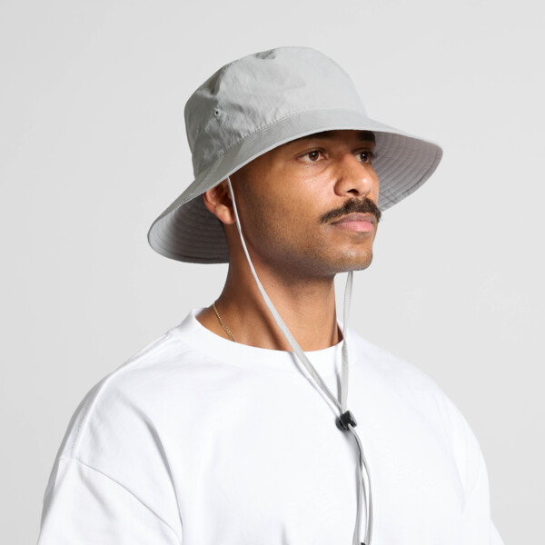 Nylon Wide Brim Bucket Hat Thumbnail